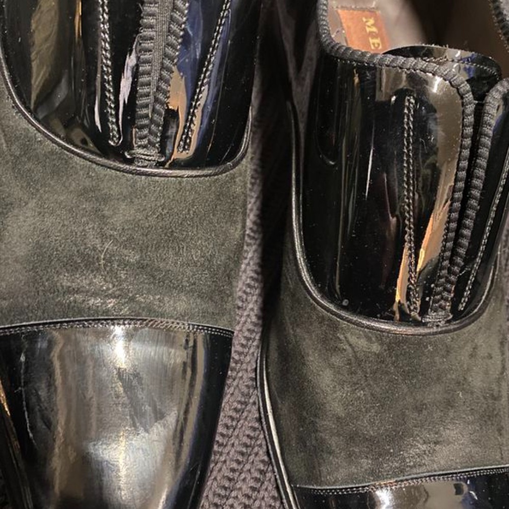 Mezlan Men’s Dress Shoes - Size 14 - Black Leather
